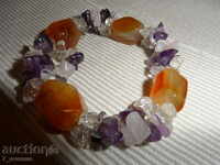 GRAVENA with amethysts, mountain crystal and ... It's wonderful!