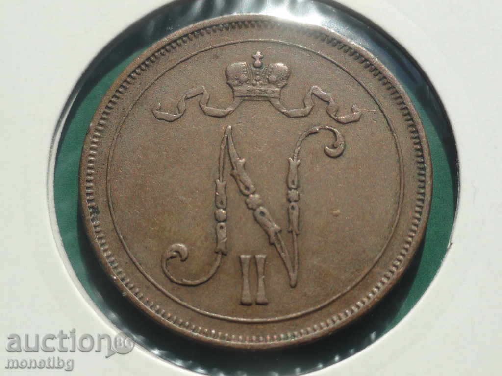 Русия (за Финландия) 1915г. - 10 пенниа с цена 23.00 лв. | € 11.76 Русия (за Финландия) 1915г. - 10 пенниа с цена 23.00 лв. | € 11.76