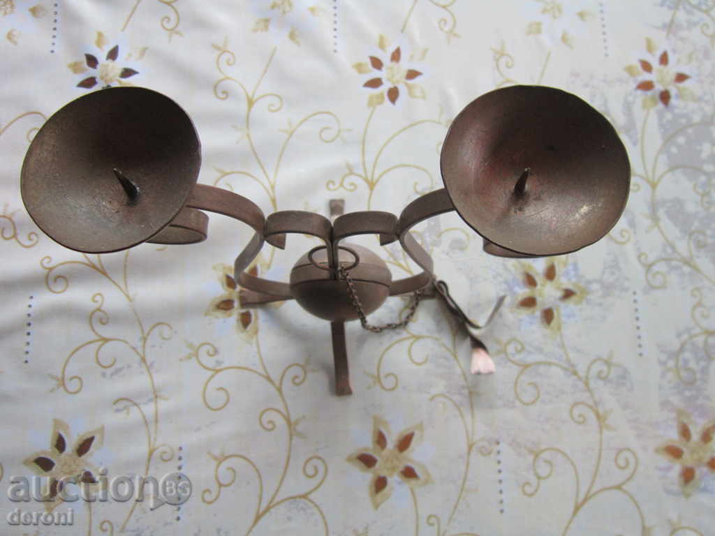 An old candlestick made of copper lamp candle lantern - 7 An old candlestick made of copper lamp candle lantern - 7