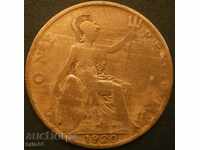 1 penny 1920 - Great Britain