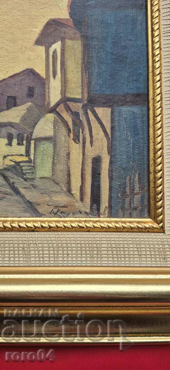 Auction GEORGI KARAKASHEV (1899 - 1970) "RELIGIOUS HOUSES" Auction GEORGI KARAKASHEV (1899 - 1970) "RELIGIOUS HOUSES"