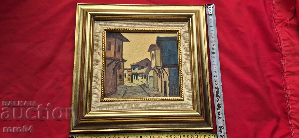 Delivery of GEORGI KARAKASHEV (1899 - 1970) "RELIGIOUS HOUSES" Delivery of GEORGI KARAKASHEV (1899 - 1970) "RELIGIOUS HOUSES"