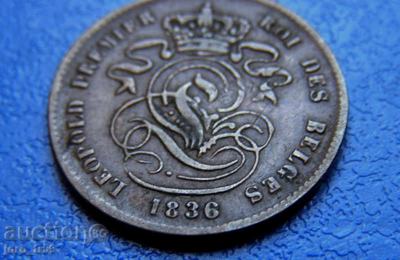Auction Belgium 2 centimes /2 Centimes/ 1836 Auction Belgium 2 centimes /2 Centimes/ 1836