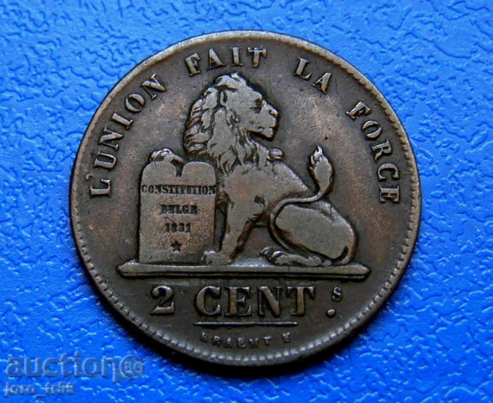 Belgium 2 centimes /2 Centimes/ 1836 Belgium 2 centimes /2 Centimes/ 1836