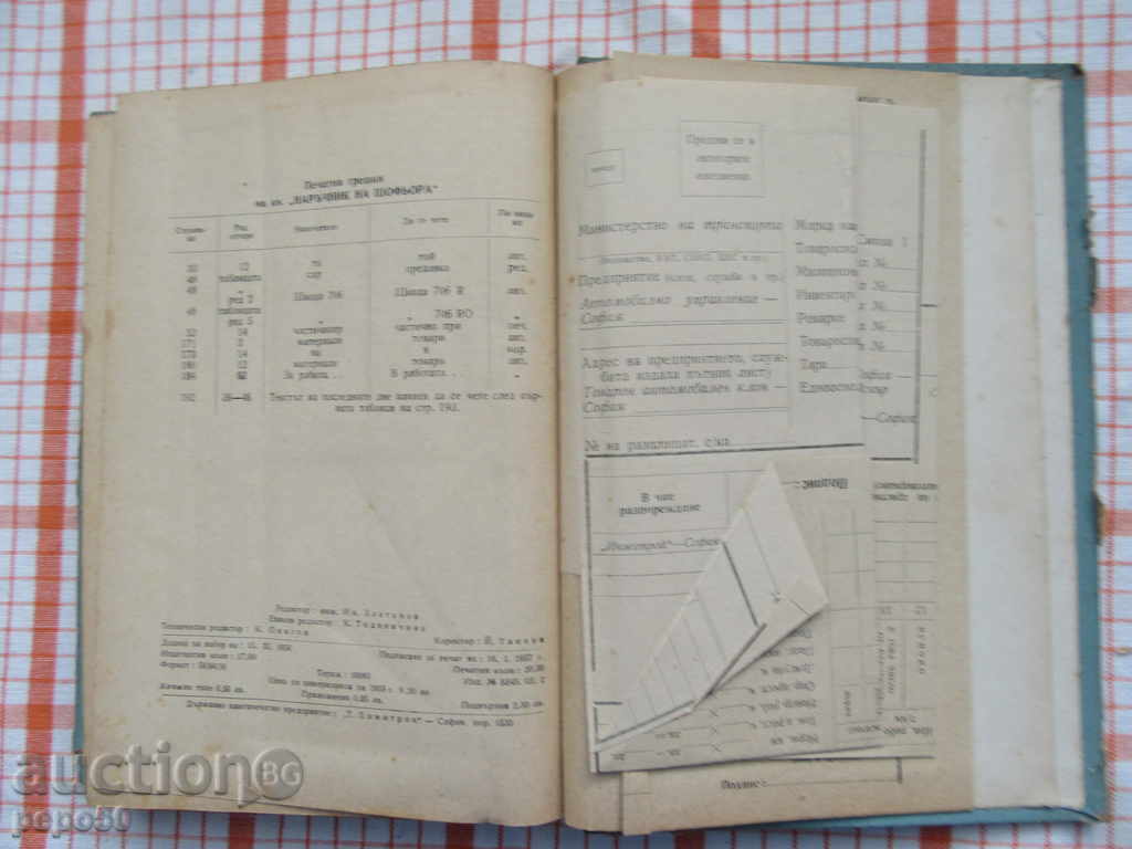 Delivery of THE SHOPPING MANAGER - 1957