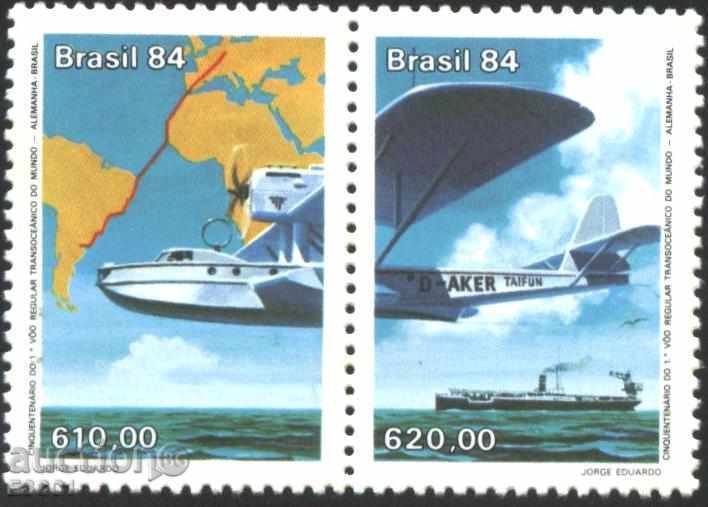Pure Traffic Aviation Aircraft Ship 1984 from Brazil