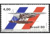 Καθαρό σήμα Μεταφορές αεροπορίας αεροσκαφών από τη Βραζιλία το 1980