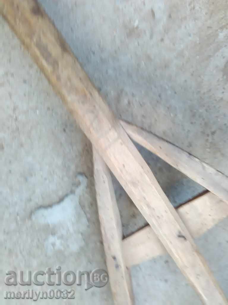 Стара вила от дърво дървения инструмент - 6 Стара вила от дърво дървения инструмент - 6