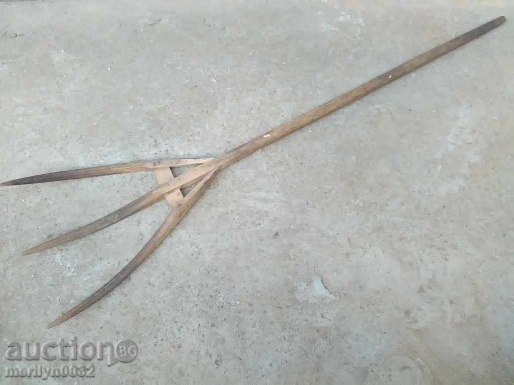 An old wood house wooden tool