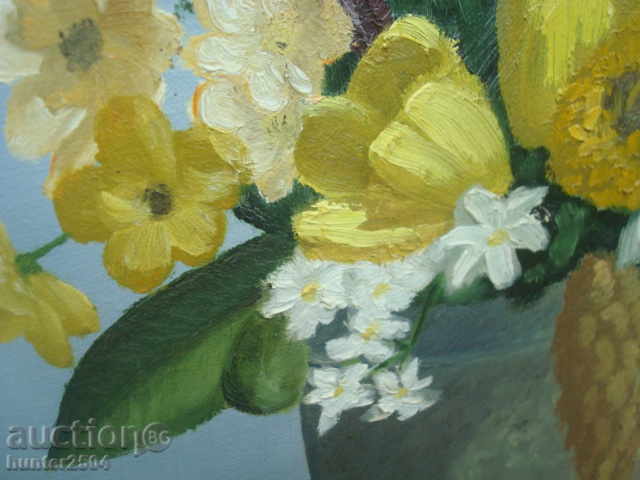 Auction Painting, 72x62 cm., oil on canvas 'MARGO', Goutier FR. Auction Painting, 72x62 cm., oil on canvas 'MARGO', Goutier FR.