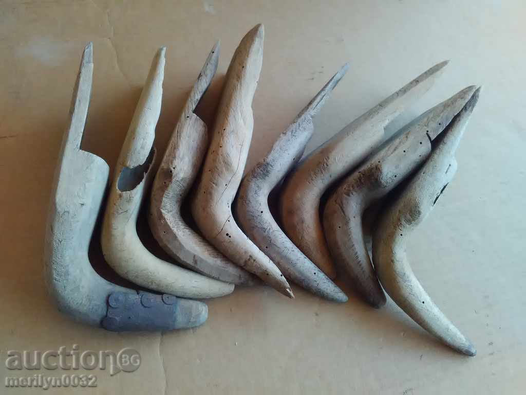 Lot 8 palmarkers palm tree the wooden sickle - 6 Lot 8 palmarkers palm tree the wooden sickle - 6