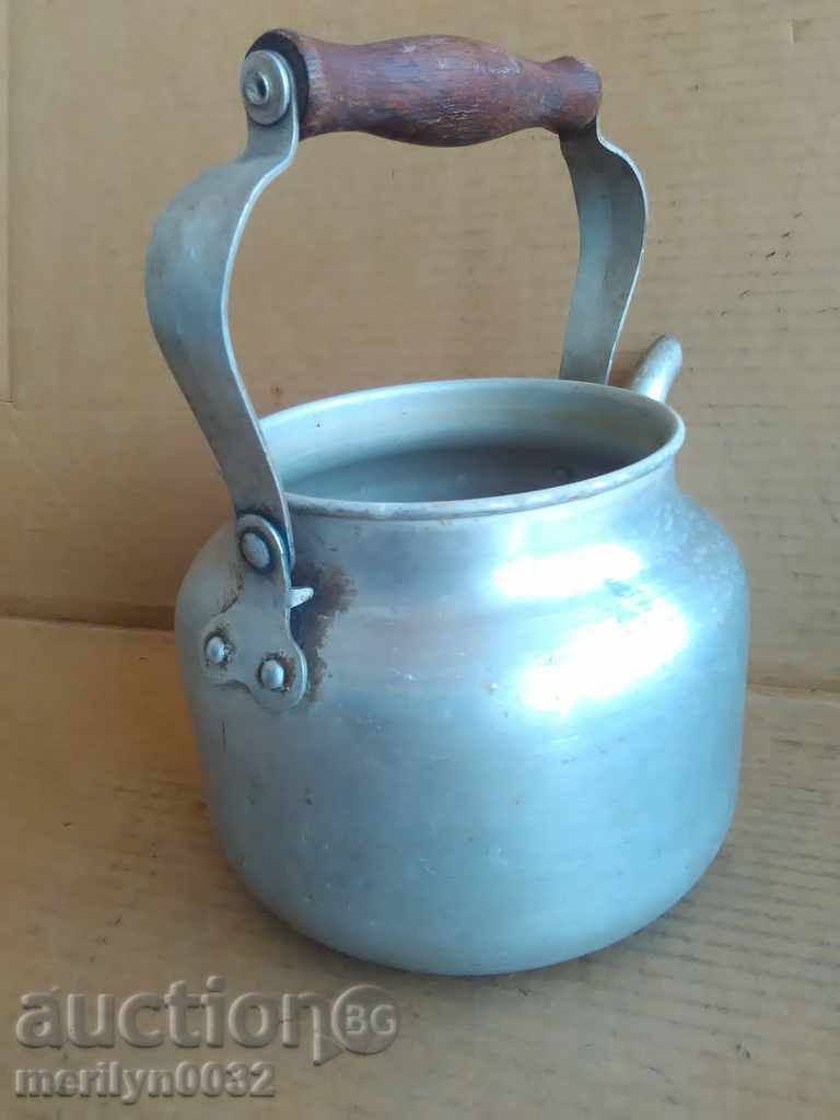 40s βραστήρα Αλουμινίου ΕΣΣΔ σαμοβάρι - 5