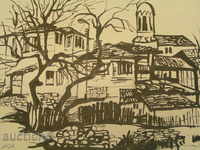 Picture "Rural Landscape with Church"