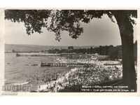 Παλιά καρτ ποστάλ - Βάρνα, Γενική θέα της παραλίας