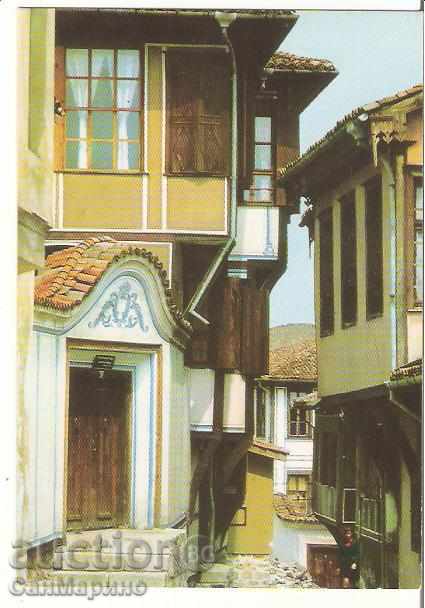 Καρτ ποστάλ Βουλγαρία Plovdiv Old Town 13 *