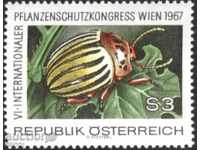 Чиста марка Фауна Насекомо Бръмбар 1967 от Австрия