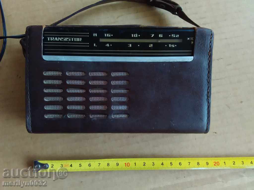 Aparat radio cu tranzistori "Selga" radio USSR Aparat radio cu tranzistori "Selga" radio USSR