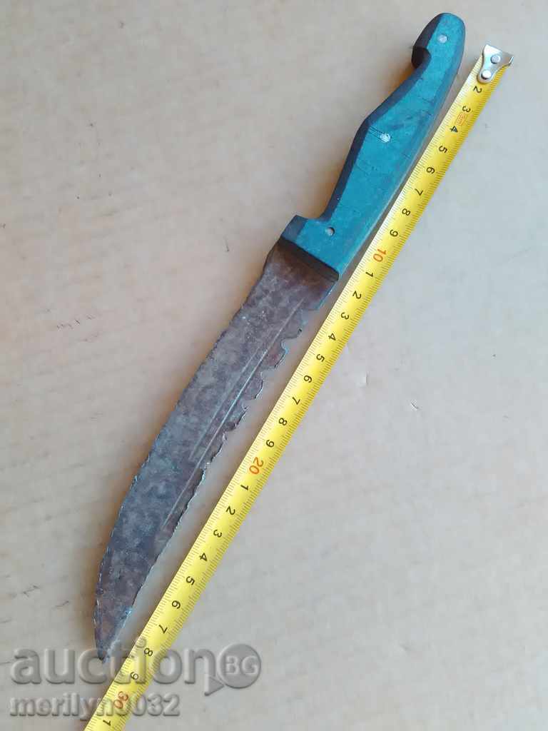 Δημοπρασία Παλιά κρεοπωλείο μαχαίρι, karakulak, nozhka Δημοπρασία Παλιά κρεοπωλείο μαχαίρι, karakulak, nozhka