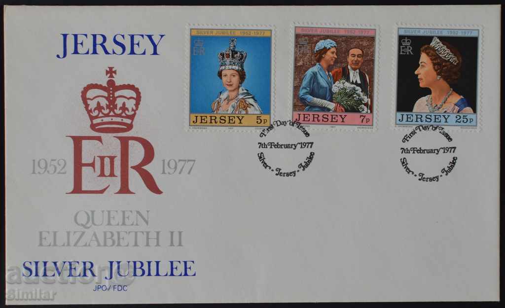 Auction  4 pcs. First Jersey Envelopes Jersey 1977