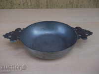 Bowl metal old French - 335,7 g