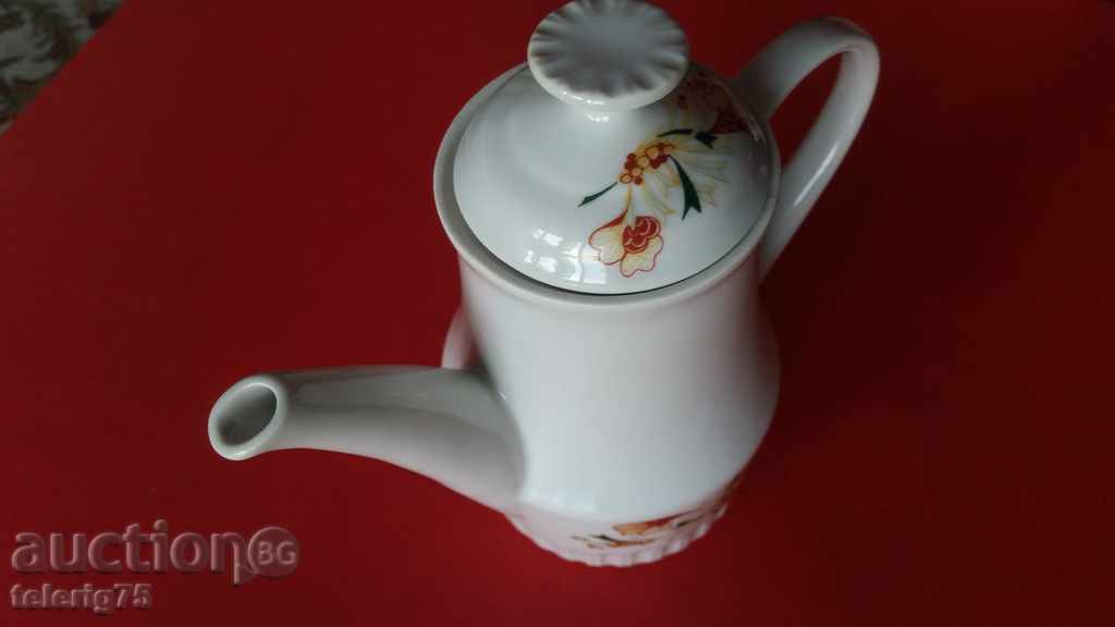 Delivery of Beautiful Old Retro Tea from Quality Romanian Porcelain