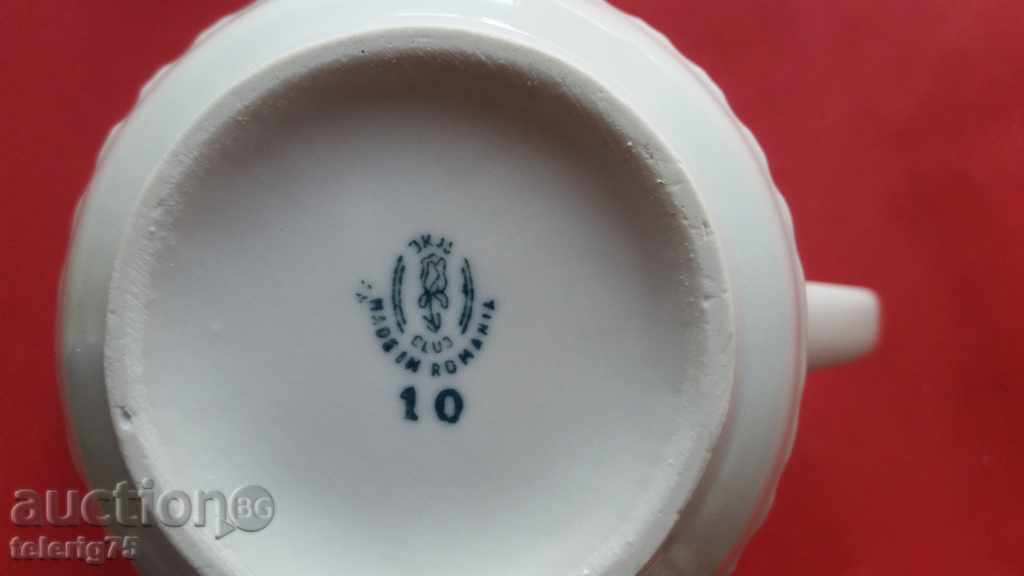 Beautiful Old Retro Tea from Quality Romanian Porcelain - 5