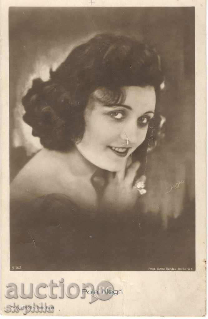 Artiștii carte poștală Antique - Pola Negri
