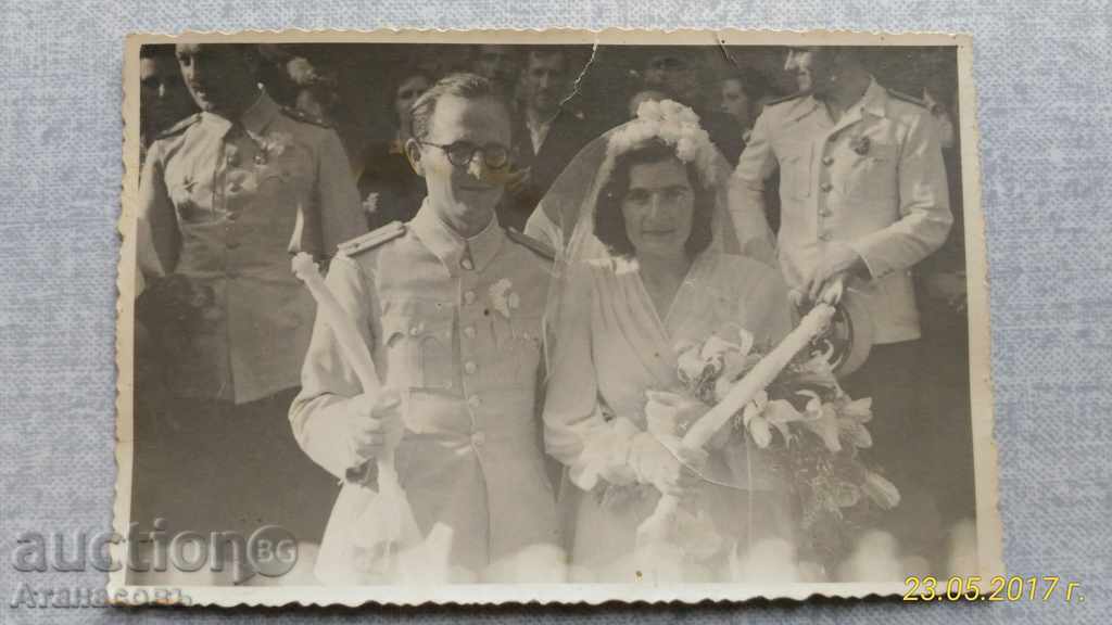Παλιά φωτογραφία Γάμος του Φίλιππου Κούτουφ 1943