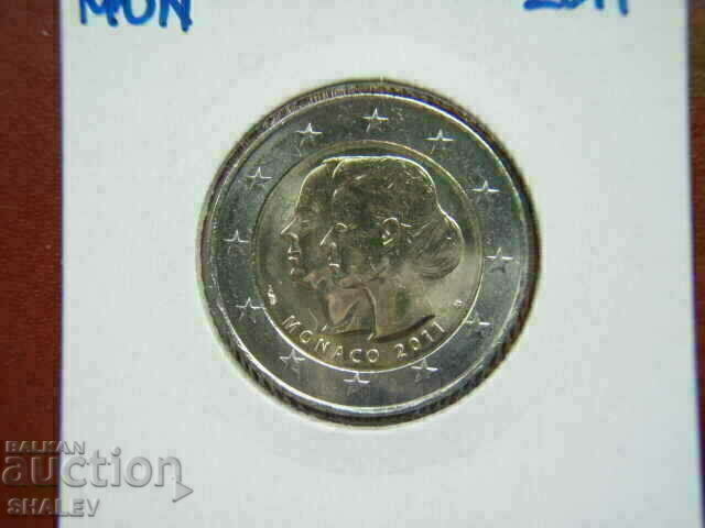 Livrarea 2 euro 2011 Monaco „Albert al II-lea și Charlotte”/Monaco/ (2 euro)