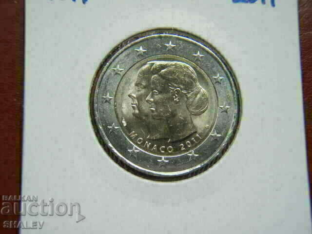 2 euro 2011 Monaco „Albert al II-lea și Charlotte”/Monaco/ (2 euro)