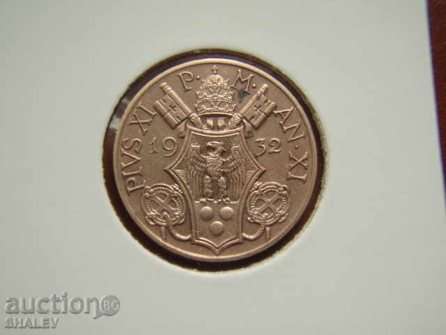 Delivery of 10 Centesimi 1932 Vaticana - XF Delivery of 10 Centesimi 1932 Vaticana - XF