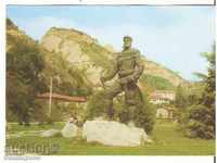Carte poștală Bulgaria Melnik Monumentul Iane Sandanski 2 *