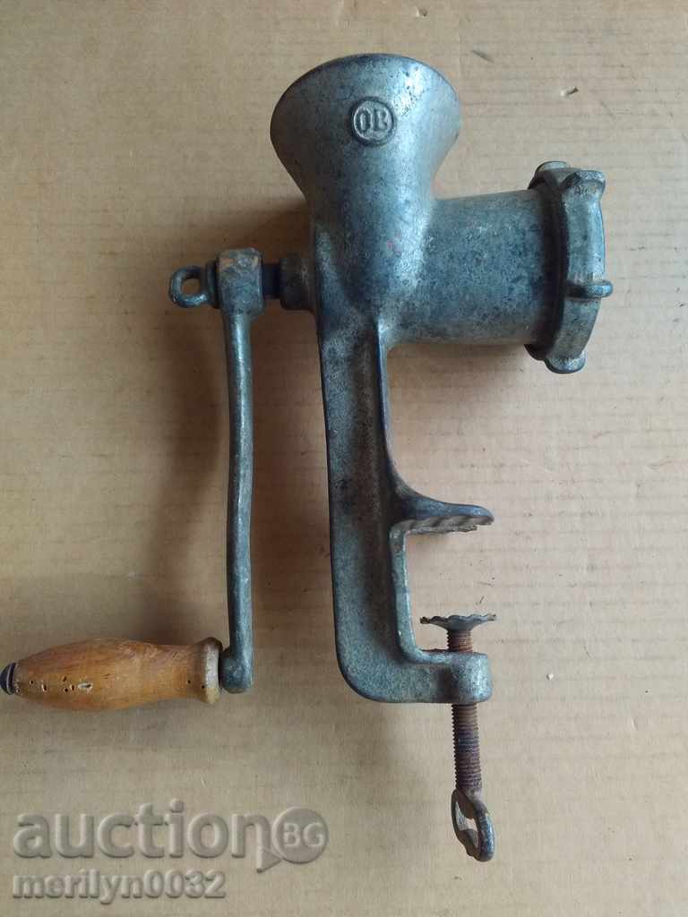 An old meat grinder, a milling machine with price 49.00 BGN | € 25.05 An old meat grinder, a milling machine with price 49.00 BGN | € 25.05