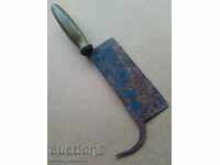 Sutter, ax, knife blade