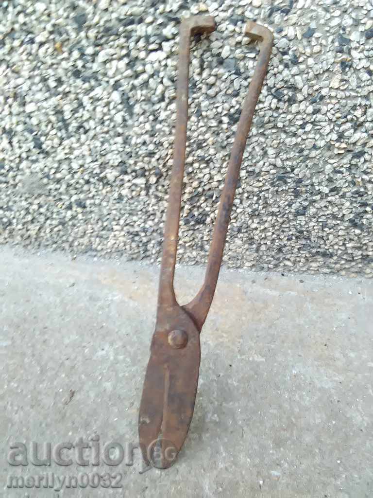 An old forged scissors - 6 An old forged scissors - 6