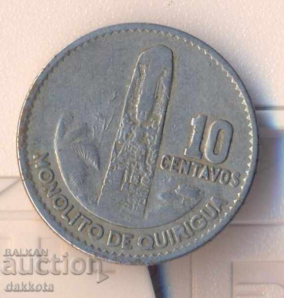 Guatemala 10 Centavos 1965 an