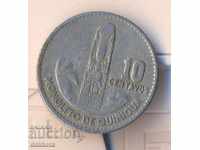 Guatemala 10 Centavos 1965 an