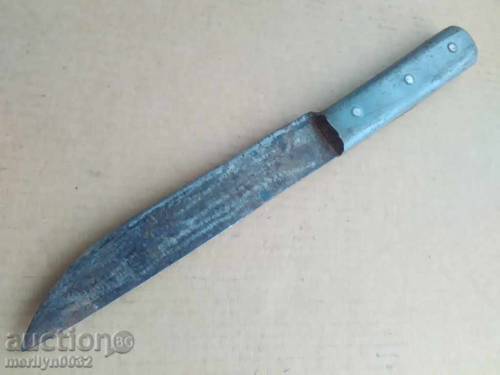 Old butcher knife