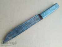 Old butcher knife