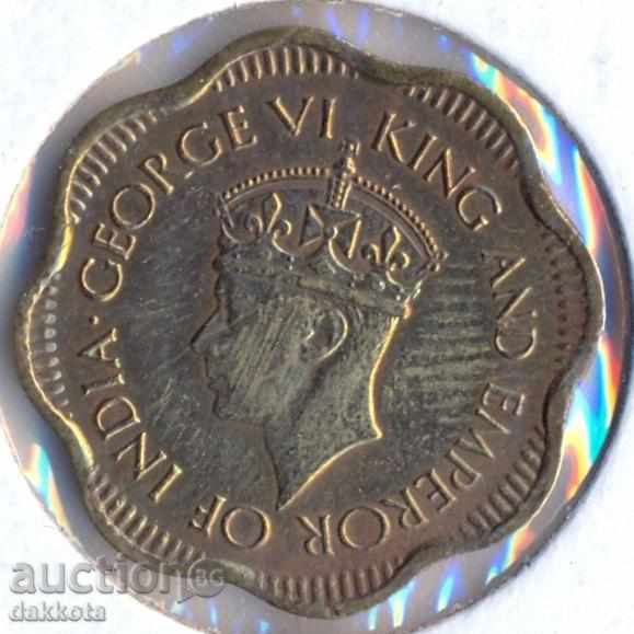 Ceylon 10 cent 1944 with price 4.00 BGN | € 2.05