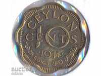 Цейлон 10 цента 1944 година