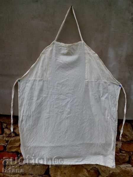 An old canvas apron