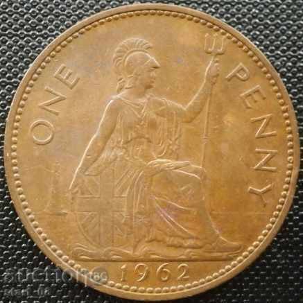 1 penny 1962 - Great Britain