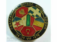 13402 България знак Балкански футболен турнир София 1979г.