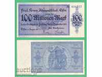 (Å "GERMANY (Essen) 100 million marks 1923. •" ¯)