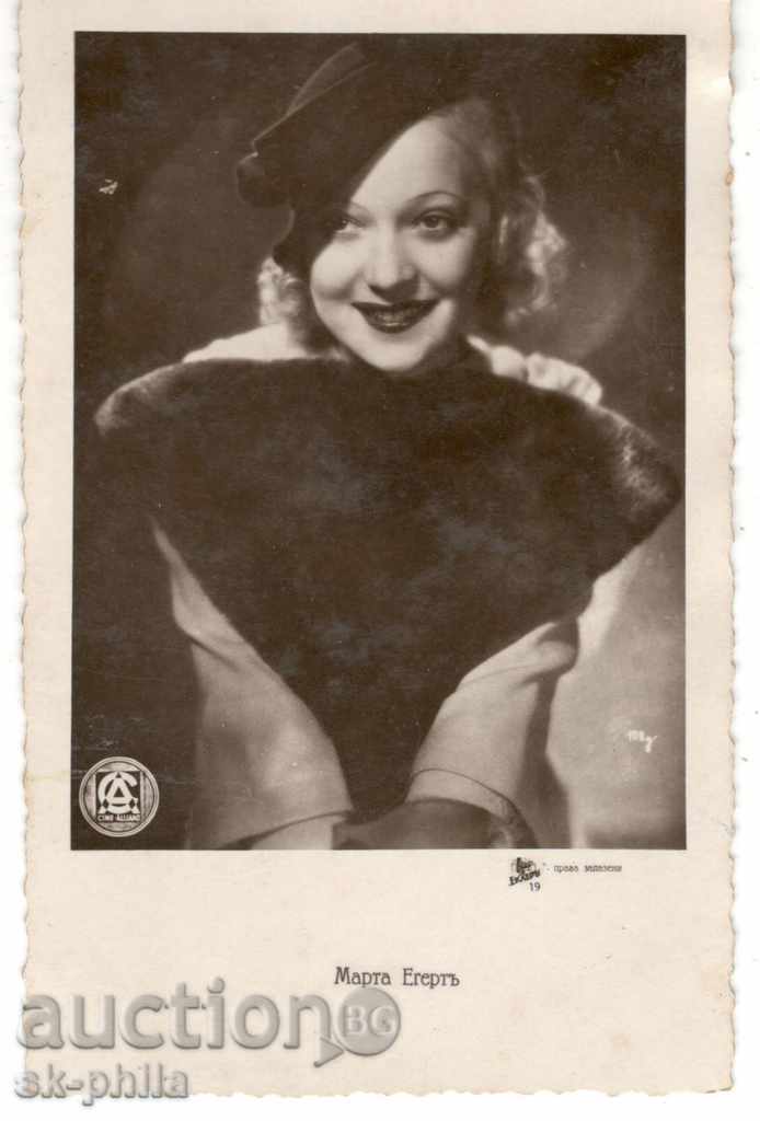 Old postcard Artists - Martha Egert
