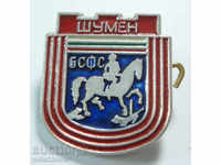 13429 Bulgaria flag BSBF soccer Shumen