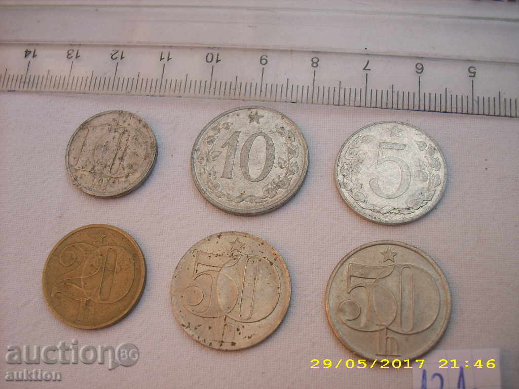 Συλλογή από 6 ΚΕΡΜΑΤΩΝ ΤΣΕΧΟΣΛΟΒΑΚΙΑ άλλο έτος 1953 με τιμή 1.89 BGN | € 0.97 Συλλογή από 6 ΚΕΡΜΑΤΩΝ ΤΣΕΧΟΣΛΟΒΑΚΙΑ άλλο έτος 1953 με τιμή 1.89 BGN | € 0.97