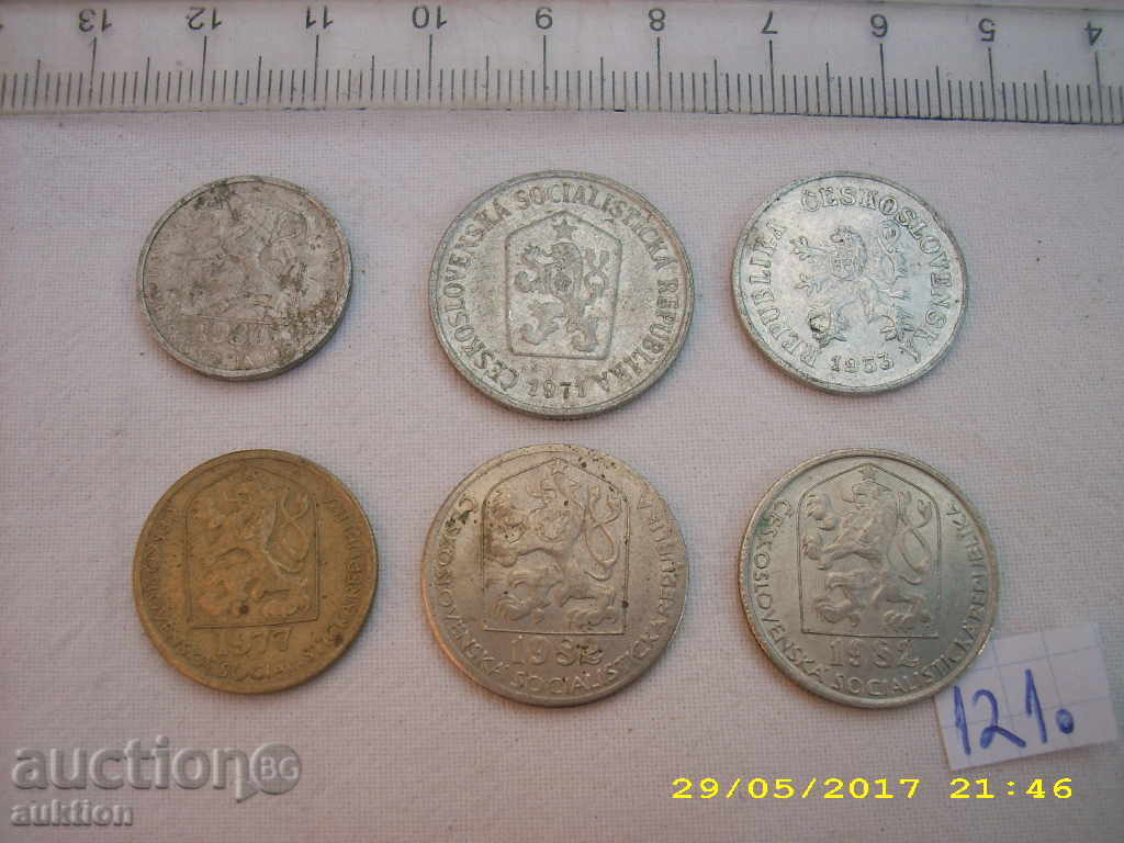 Συλλογή από 6 ΚΕΡΜΑΤΩΝ ΤΣΕΧΟΣΛΟΒΑΚΙΑ άλλο έτος 1953 - 7 Συλλογή από 6 ΚΕΡΜΑΤΩΝ ΤΣΕΧΟΣΛΟΒΑΚΙΑ άλλο έτος 1953 - 7