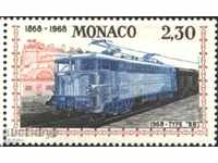 Καθαρό σήμα τρένο ατμομηχανή 1968 από το Μονακό